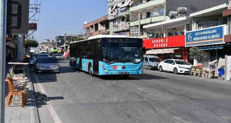 Toroslar'da doğalgaz çalışması nedeniyle alternatif otobüs güzergahı kullanılacak