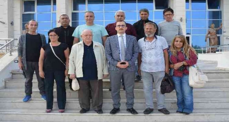 Silifke Cumhuriyet Başsavcısı Eskiler basın mensuplarıyla bir araya geldi