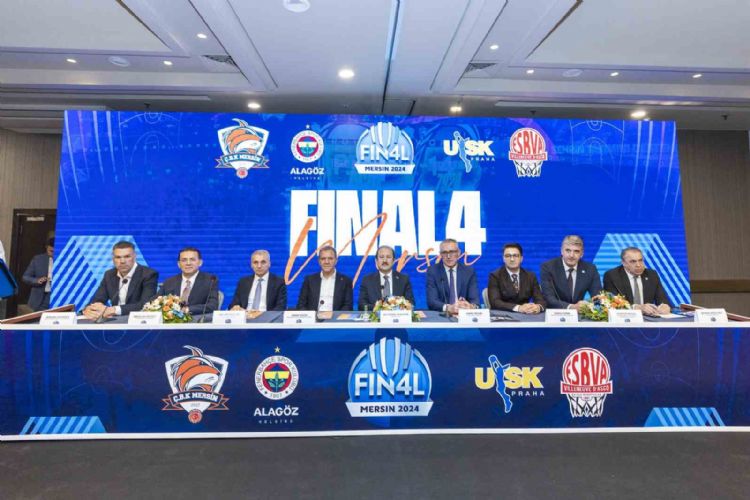 FIBA Kadınlar Avrupa Ligi Dörtlü Final heyecanı Mersin’de yaşanacak