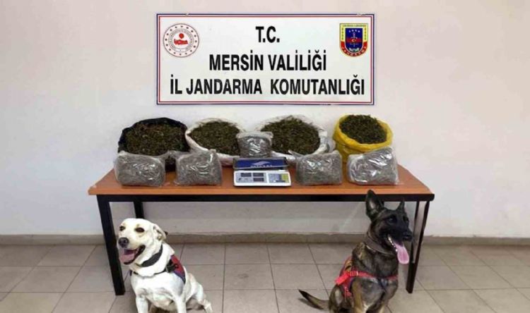 Mersin’de uyuşturucu ticareti yapan 4 şüpheli yakalandı