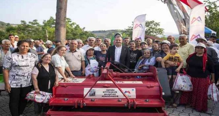 Mersin Büyükşehir Belediyesinden üreticiye çok yönlü destek