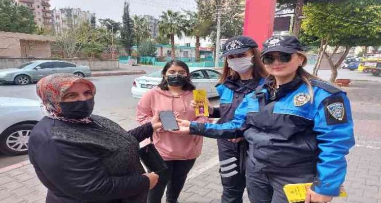 Mersin polisi, KADES konusunda vatandaşları bilgilendirdi