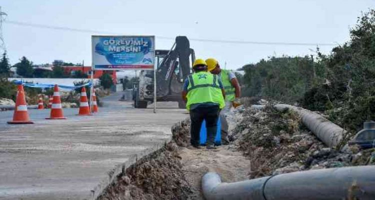 Mersin'de 2 mahalle daha kesintisiz içme suyuna kavuştu