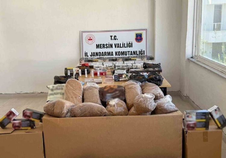 Silifke ve Bozyazı’da kaçak makaron operasyonu: 2 gözaltı