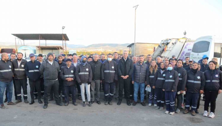 Başkan Tarhan: Hizmet için varız