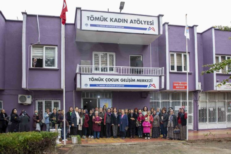 Mersin Büyükşehir Belediyesi, Kadın ve Çocuk Atölyelerine bir yenisini daha ekledi