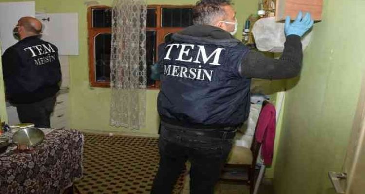 Mersin'de PKK/KCK operasyonu: 15 gözaltı