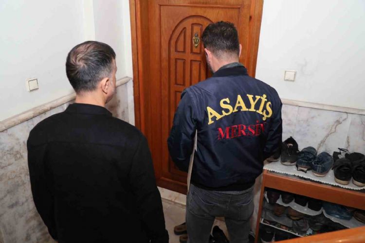 Mersin’de aranan şahıslara şafak operasyonu: 38 gözaltı