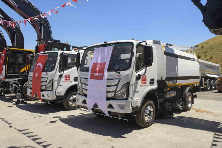 TBB, 121 belediyeye yeni hizmet araçlarını teslim etti