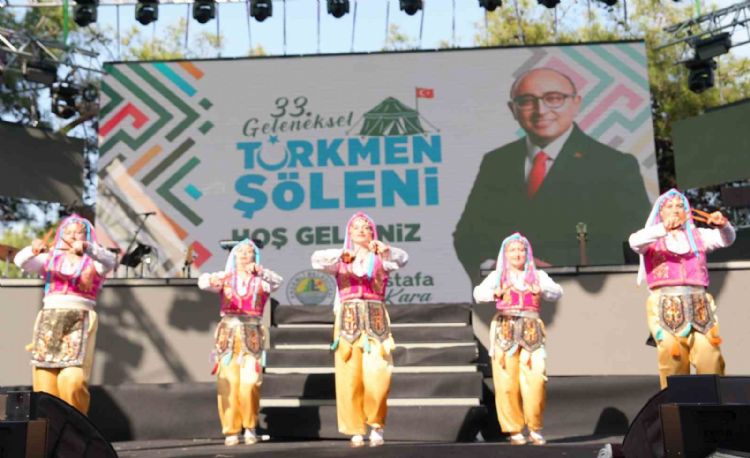 33. Geleneksel Türkmen Şöleni’ne binlerce kişi katıldı