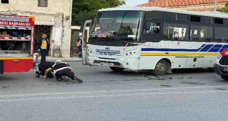 Otobüsün altında kalan kadın hayatını kaybetti