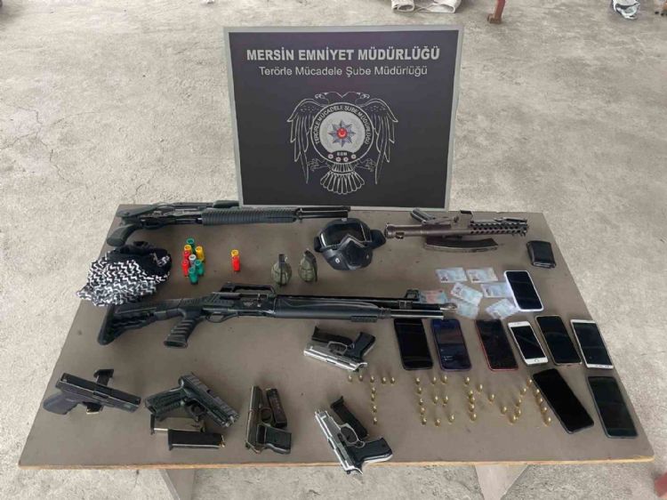 Mersin’de organize suç çetesi çökertildi: 6 gözaltı