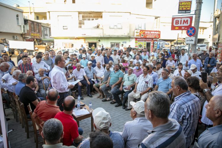 BAŞKAN SEÇER; ADANALIOĞLU, LİMONLU VE AKDENİZ MAHALLE HALKI İLE BİR ARAYA GELDİ