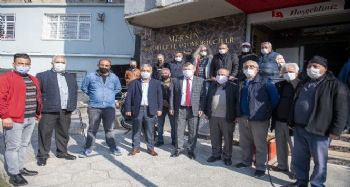 Büyükşehir Belediyesinin desteği, toplu taşıma esnafına büyük moral oldu