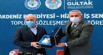 Akdeniz'de toplu iş sözleşmesi protokolü imzalandı
