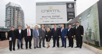 Irak’ın Ankara Büyükelçisi Mersin’de Capital Ticaret Merkezi’ni ziyaret etti