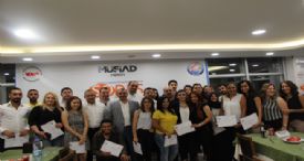 MÜSİAD MERSİN KURSİYERLERE SERTİFİKALARINI İFTAR PROGRAMI İLE DAĞITTI