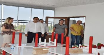 Başkan Yılmaz, ilçede yapılan çalışmaları inceledi