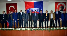 MERSİN İDMANYURDU'NDA YENİ BAŞKAN HÜSEYİN ÇALIŞKAN 