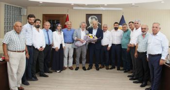 AHMET AKKURT VE STK TEMSİLCİLERİ ÇAMSARI'YI ZİYARET ETTİ