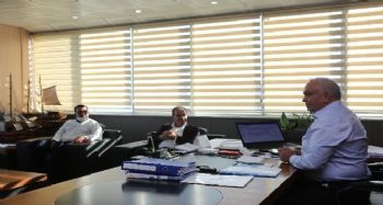 Başkan Tollu, Başkan Seçer'i ağırladı