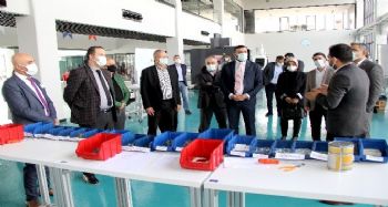 MÜSİAD üyeleri OSB'de incelemelerde bulundu