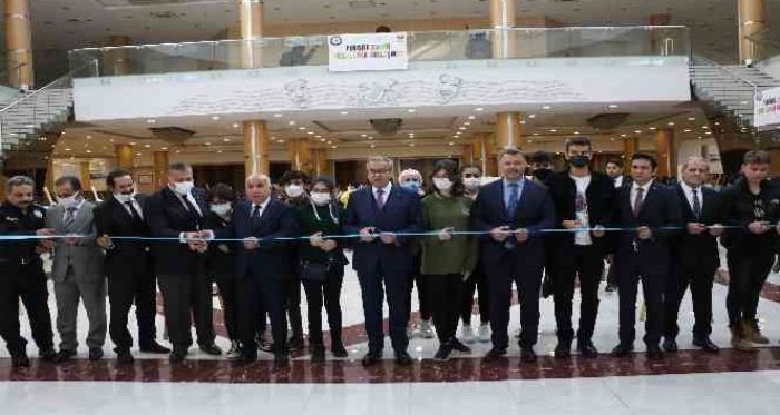 Teröre karşı resim yaptılar