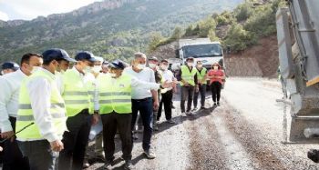 Seçer: "Kaliteli yol yapma gayreti içindeyiz"