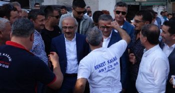 BAKAN ELVAN, YÖRÜKLERLE BİR ARAYA GELDİ