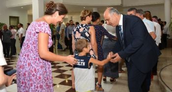 MEÜ’de bayramlaşma töreni
