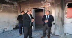 TARSUS'TA PKK YANDAŞLARININ YAKTIĞI OKULA 1 MİLYON TL HARCANACAK