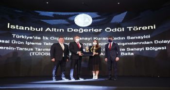 Akyürek Balta'ya ‘Yılın Sanayici İş Kadını’ ödülü