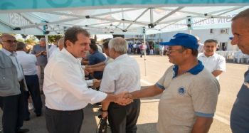 Başkan Seçer, personeliyle bayramlaştı
