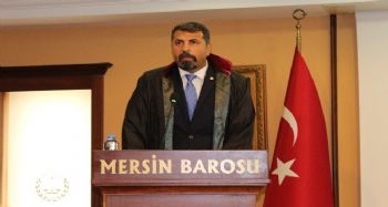 MERSİN BAROSU’NDA YENİ BAŞKAN BİLGİN YEŞİLBOĞAZ