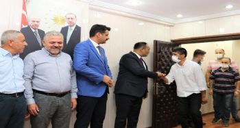Başkan Yılmaz, personeliyle bayramlaştı