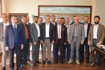 ASKON Şube Başkanı Arslan'dan belediye başkanlarına ‘hayırlı olsun' ziyareti