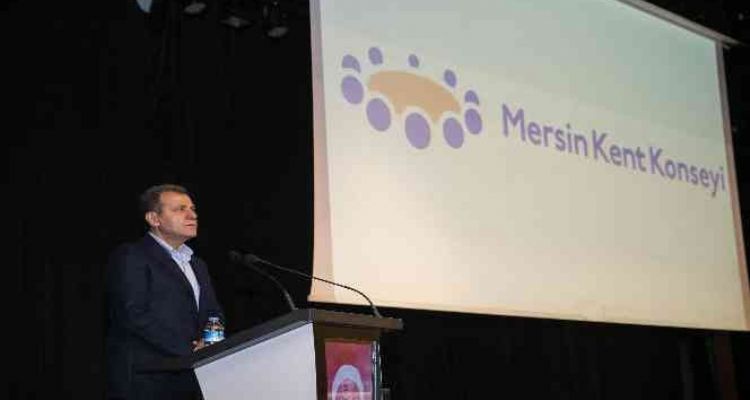 Başkan Seçer, Mersin Kent Konseyi Olağan Genel Kuruluna katıldı