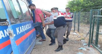 JANDARMADAN SAHTE İÇKİ İMALATÇILARINA BASKIN
