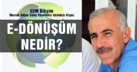 Gültekin Olgaç; E-DÖNÜŞÜM NEDİR?