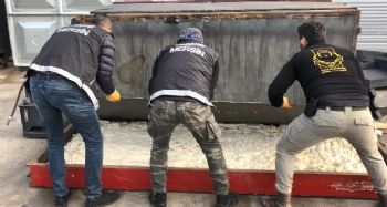Kömür kazanından 200 bin captagon hap çıktı