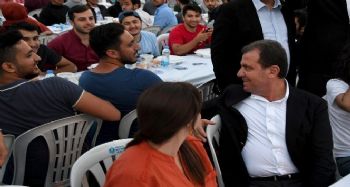 Başkan Seçer, üniversite öğrencileriyle kampüste iftar yaptı