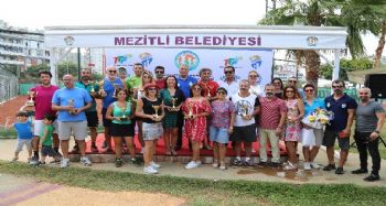 Mezitli Senyör Haftasonu Tenis Turnuvası sona erdi