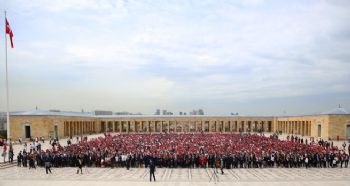  TÜRK EĞİTİM DERNEĞİ, 15 BİN KALP İLE ATA’SINA KOŞTU