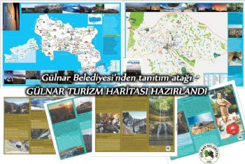 GÜLNAR TURİZM HARİTASI HAZIRLANDI