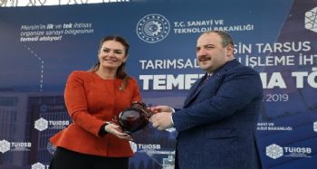 Bakan Varank, Mersin Tarsus Tarımsal Ürün İşleme İhtisas OSB'nin temelini attı