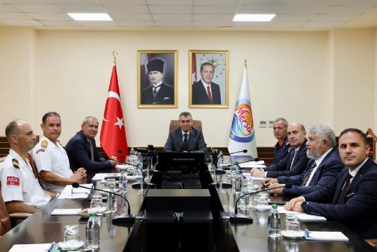 Mersin’de Güvenlik ve Asayiş Değerlendirme Toplantısı yapıldı