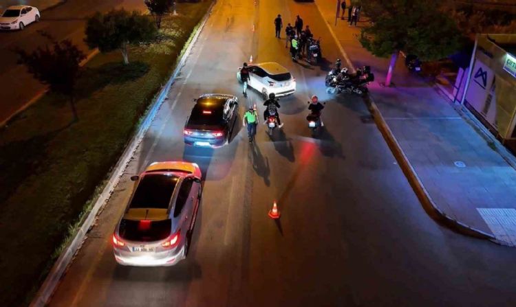 Mersin’de motosikletlilere sıkı takip: Bin 645 motosiklet trafikten men edildi