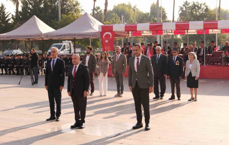 KKTC’nin kuruluşunun 41. yıl dönümü Mersin’de törenle kutlandı