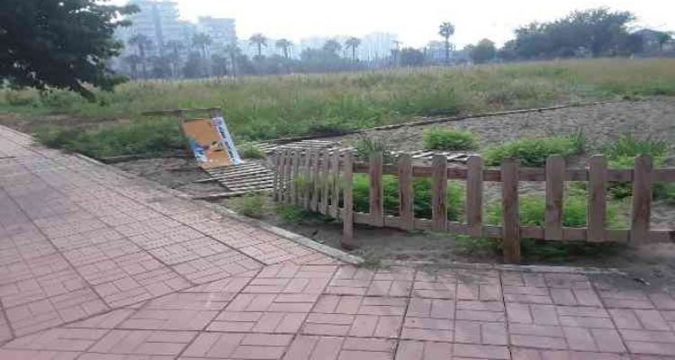Mezitli'de köpek gezdirme alanına saldırı yapıldı