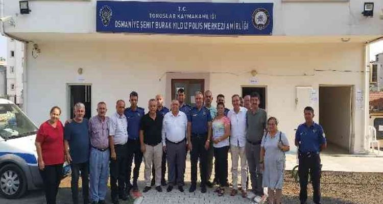 Mersin polisi muhtarlarla buluşuyor
